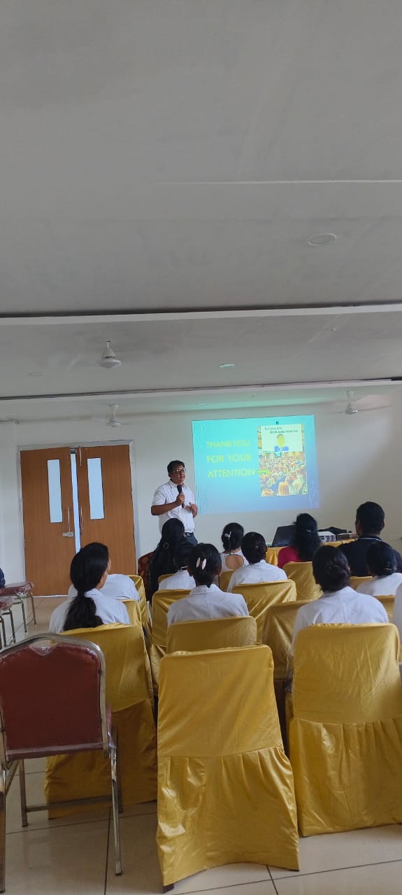CME presentation by Dr. Akash Atriwal on sterilization and disinfection at Miraculous Atriwal Hospital, Khandwa