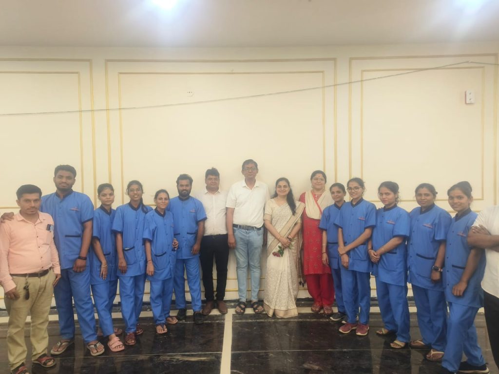 CME presentation by Dr. Akash Atriwal on sterilization and disinfection at Miraculous Atriwal Hospital, Khandwa